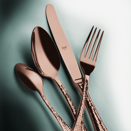 Epoque Pewter Bronzo // 5 Piece Set