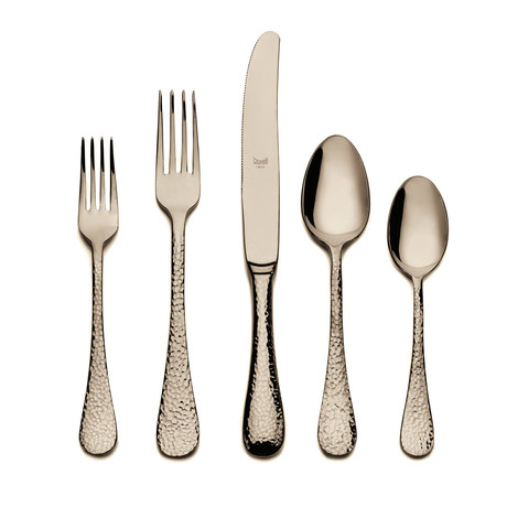 Epoque Pewter Champagne // 5 Piece Set