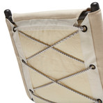 Bowline Chair (Cream Canvas)