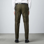 Peak Lapel Suit // Olive Green (US: 40R)