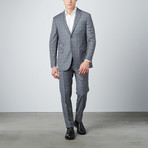 Glenurquhart Check Notch Lapel Suit // Light Grey (US: 44R)