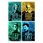 Science Quotes // Set of 4