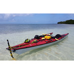 Seeker Portable Performance Kayak // Mystic Red Wave