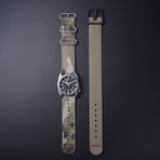 Bertucci Yankee Illuminated Quartz // A-4T (Defender Khaki Nylon + Nut Brown Leather Straps)