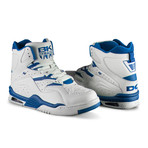 Enforcer Hi Dc Sneaker // White + Medium Royal (US: 9)