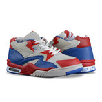 Union Doc Mid Sneaker // White + Royal Blue + Mars Red (US: 9.5)