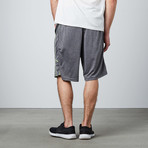 Flatlocked Basketball Short // Heather Grey (S)