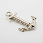 Anchor Tie Clip II // Silver