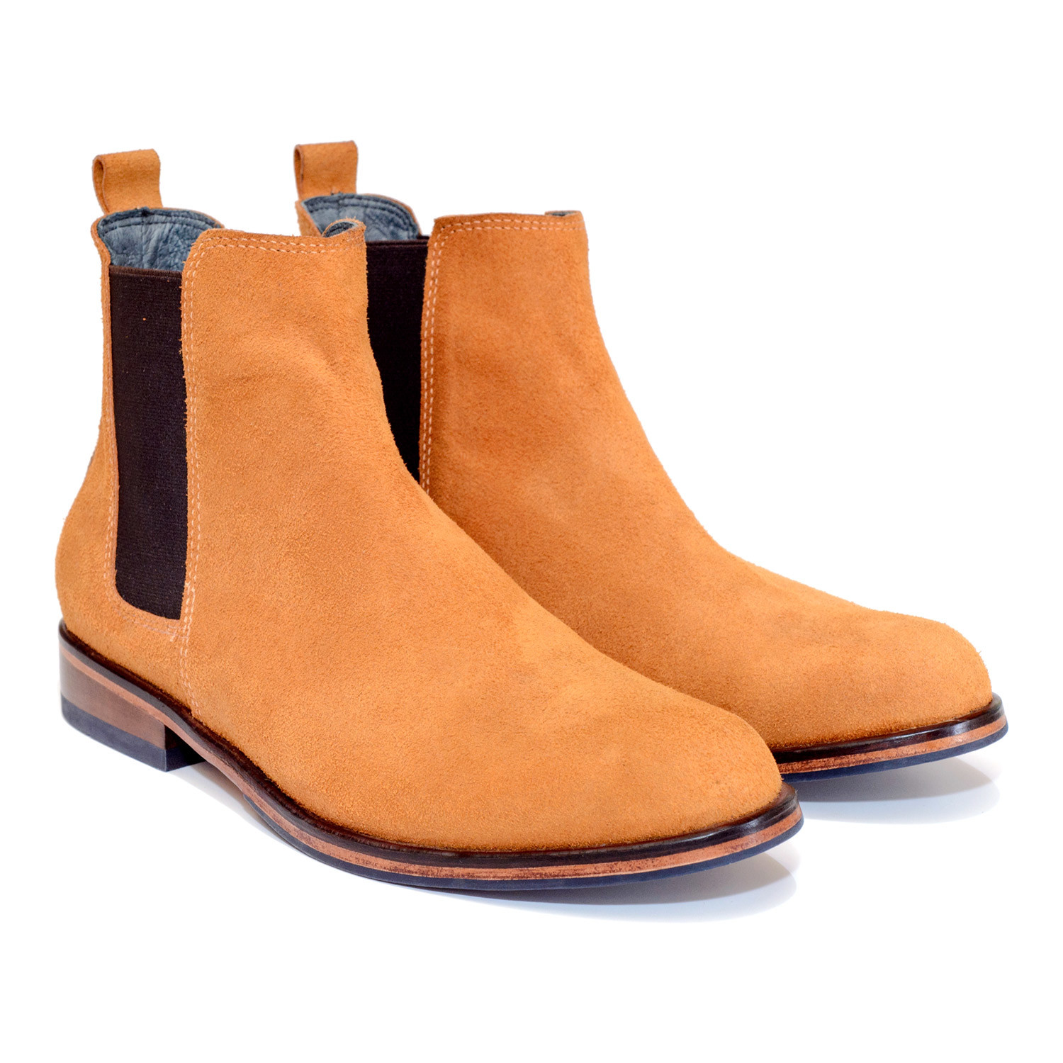 chelsea boots light tan