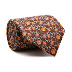 Jackson Silk Tie // Hibiscus Floral