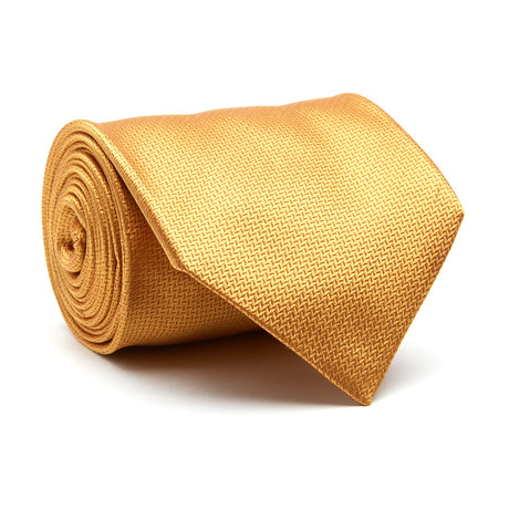 Harris Silk Tie // Mustard