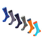 Dress Socks // Seeing Spots // Pack of 6