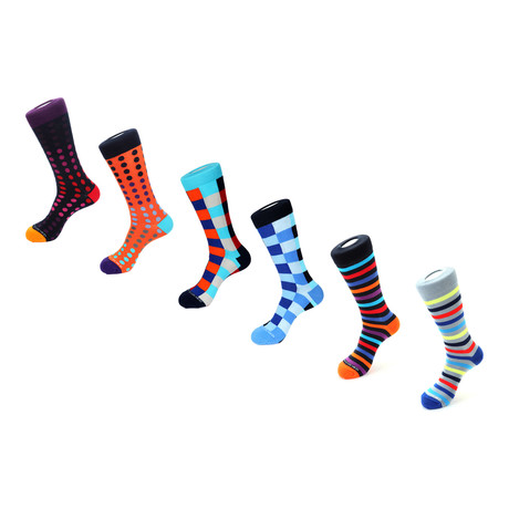 Dress Socks // Pattern Play // Pack of 6