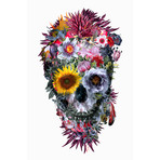 Floral Skull Series // Voodoo (26"W x 18"H x 0.75"D)