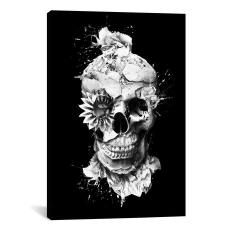 Floral Skull Series // Skeleton (26"W x 18"H x 0.75"D)