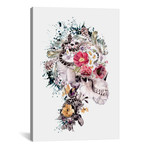 Floral Skull Series // Momento Mori X (26"W x 18"H x 0.75"D)