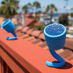 Swimmer Duo Waterproof Bluetooth Speaker (Blue)