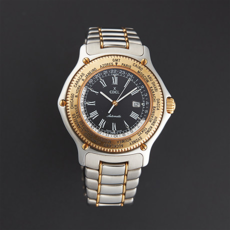 Voyager GMT watch in pink gold, Louis Vuitton