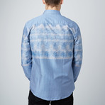 High Tide Button-Up Shirt // Blue (XL)