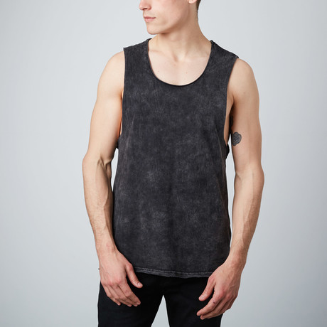Fishtail Sleeveless // Acid Black (M)
