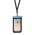 Waterproof Smartphone Case // Black (White)