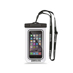 Waterproof Smartphone Case // White (Black)