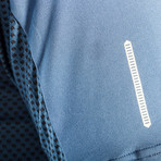Focus Mesh Short-Sleeve Tee // Deep Blue (M)