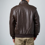 Members Only Jacket // Brown (XS)