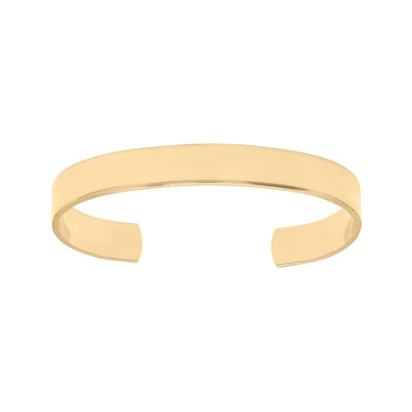 1/2" Brass Cuff // Gold