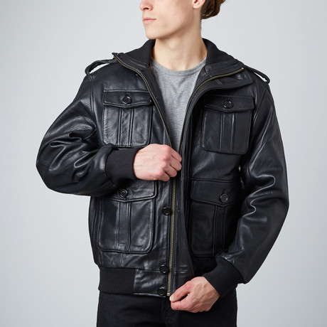 Lamb Cargo Bomber // Black (S)