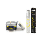 Small Cologne + Massage Candle // Set of 2 // Male to Female (Fierce)