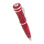 Montegrappa Sophia Loren Ball Point Pen (Red + Silver)