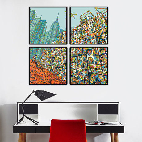 Home in Mind // Quadtych