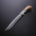 We'Staing Folding Dagger (Walnut)