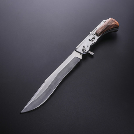 We'Staing Folding Dagger (Walnut)