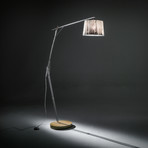 Woody Floor Lamp // White