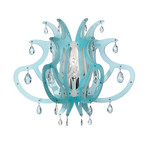 Medusa Suspension Lamp (Blue + Gel)