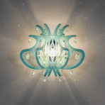Medusa Suspension Lamp (Blue + Gel)