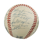 1952 New York Giants Team Signed Baseball