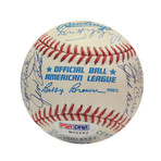 1961 New York Yankees Team Signed Baseball