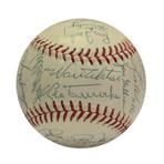 1963 Los Angeles Dodgers Team Signed Baseball