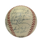 1963 Los Angeles Dodgers Team Signed Baseball