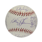 1986 New York Mets Team Signed Baseball