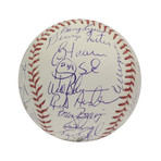 1986 New York Mets Team Signed Baseball