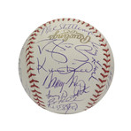 1986 New York Mets Team Signed Baseball