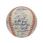 1999 New York Yankees Team Signed Baseball