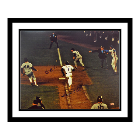 Mookie Wilson + Bill Buckner Signed Photo