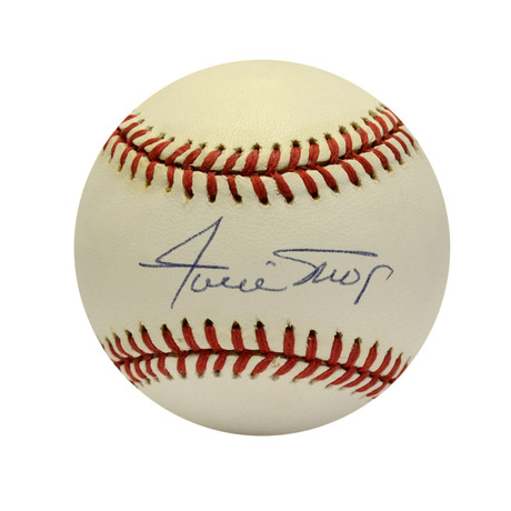 Willie Mays Signed Baseball