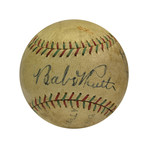 Babe Ruth + Lou Gehrig Signed Baseball