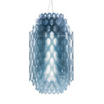 Chantal Suspension Lamp // Blue (Large)
